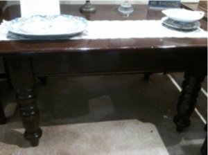 Table from the Seven Stars Hotel