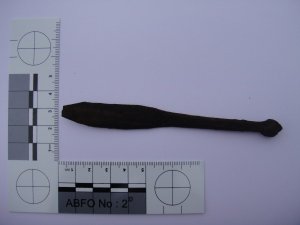 Miniature kayak paddle. Photo: Celeste Jordan 2013